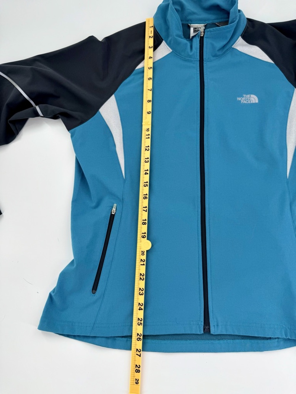 The North Face Flight Series Jacket Women XL Blue Full Zip Running Windbreaker - Picture 9 of 9